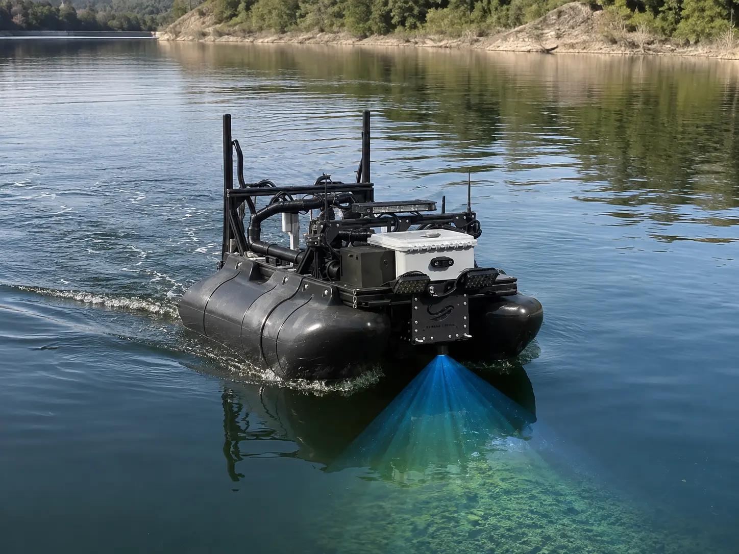 Argus 1.0 hydrographic survey at work
