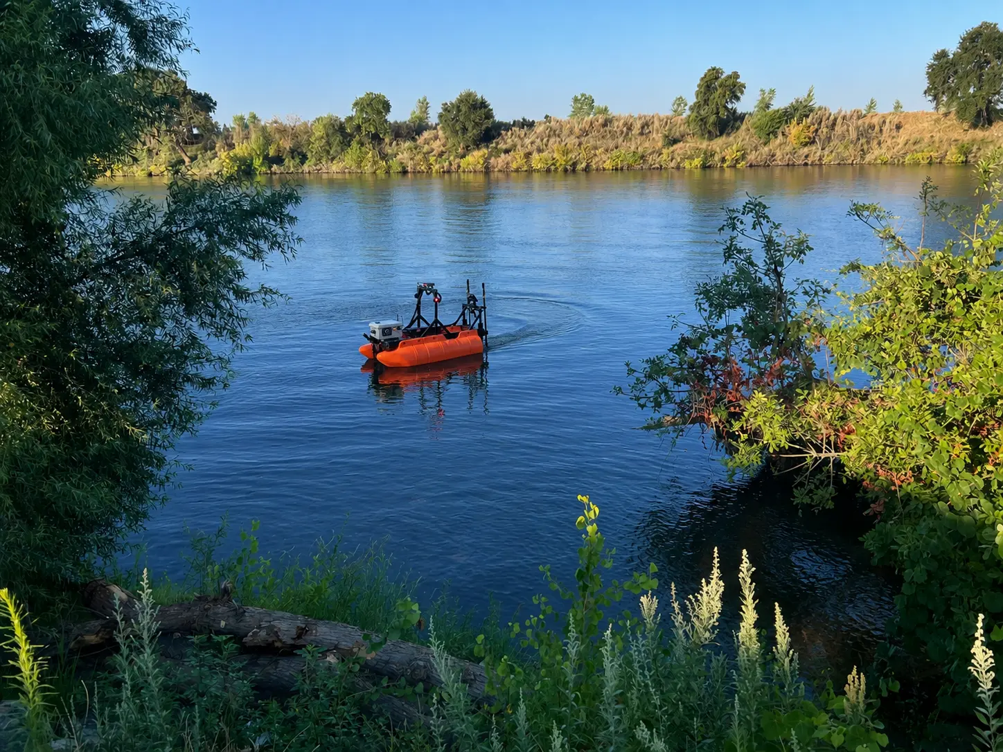 Guardian 1.0 on a California river